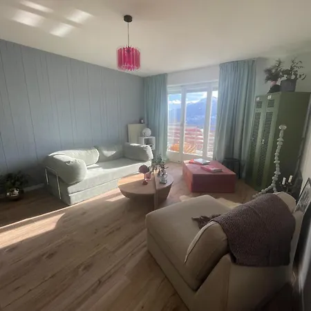 Cosy Flat With Breathtaking View * Crans-Montana